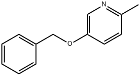 5-(苄基氧基)-2-甲基吡啶 结构式