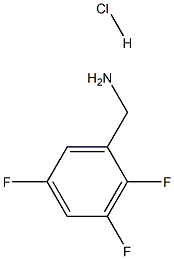 2,3,5-三氟苄胺盐酸盐 结构式