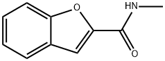 N-methyl-2-benzofurancarboxamide 结构式