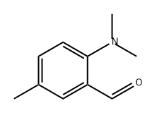 2-二甲氨基-5-甲基苯甲醛 结构式