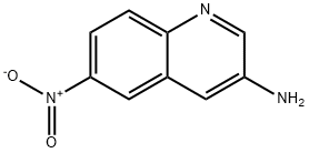 6-硝基喹啉-3-胺 结构式