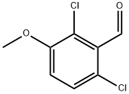 2,6-二氯-3-甲氧基苯甲醛 结构式