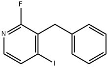 3-Benzyl-2-fluoro-4-iodopyridine 结构式