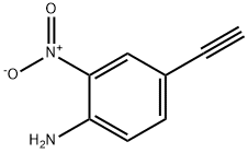 4-乙炔基-2-硝基苯胺 结构式