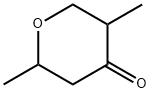 2,5-Dimethyldihydro-2H-pyran-4(3H)-one 结构式