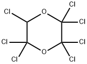 2,2,3,3,5,5,6-Heptachloro-1,4-dioxane 结构式