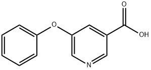 5-苯氧基吡啶-3-羧酸 结构式