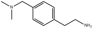 4-(2-氨基乙基)-N,N-二甲基苄胺 结构式