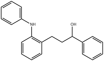1-Phenyl-3-(2-(phenylamino)phenyl)propan-1-ol 结构式