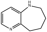 6,7,8,9-tetrahydro-5H-pyrido[3,2-b]azepine 结构式