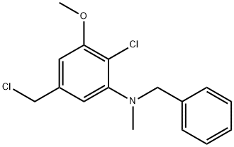 N-Benzyl-2-chloro-5-(chloromethyl)-3-methoxy-N-methylaniline