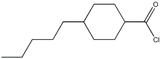 反式戊基环己基甲酰氯 结构式