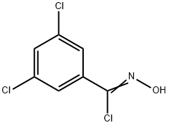 3,5-二氯-N-羟基苯-1-碳亚胺酰氯 结构式