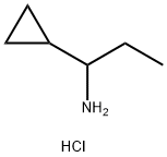 1-环丙基丙胺盐酸盐 结构式