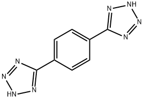 5,5'-(1,4-亚苯基)二(2H-四唑) 结构式