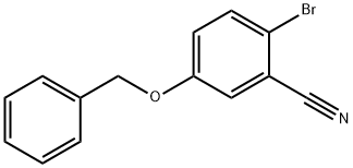 5-(benzyloxy)-2-bromobenzonitrile 结构式