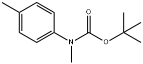 叔丁基甲基(对甲苯基)氨基甲酸酯 结构式