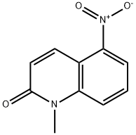1-methyl-5-nitro-2(1H)-Quinolinone 结构式