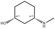 顺-3-甲氨基-环己醇 结构式