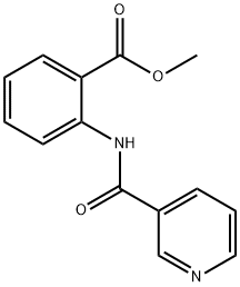methyl 2-[(pyridin-3-ylcarbonyl)amino]benzoate 结构式