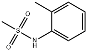 N-(2-methylphenyl)methanesulfonamide 结构式