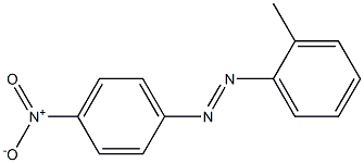 2-甲基-4'-硝基偶氮苯 结构式