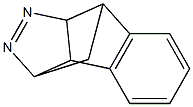 3,3a,8,8a-tetrahydro-3,8-methanoindeno[2,1-c]pyrazole 结构式