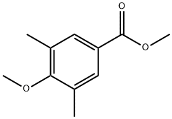 4-甲氧基-3,5-二甲基苯甲酸甲酯 结构式