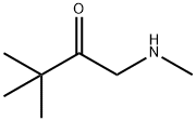 2-Butanone, 3,3-dimethyl-1-(methylamino)- 结构式