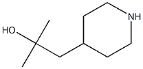 2-methyl-1-(piperidin-4-yl)propan-2-ol 结构式