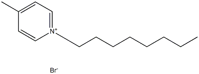 溴化 N-辛基 -4-甲基吡啶 结构式