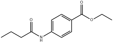 ETHYL 4-BUTYRAMIDOBENZOATE 结构式