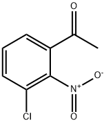 1-(3-CHLORO-2-NITRO-PHENYL)-ETHANONE 结构式