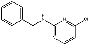 N-BENZYL-4-CHLOROPYRIMIDIN-2-AMINE 结构式