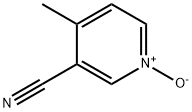 4-甲基-3-氰基吡啶氮氧化物 结构式