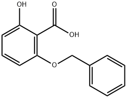 2-(Benzyloxy)-6-hydroxybenzoic acid 结构式