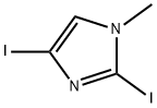 2,4-二碘-1-甲基-1H-咪唑 结构式