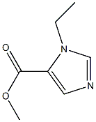 methyl 1-ethyl-1H-imidazole-5-carboxylate 结构式