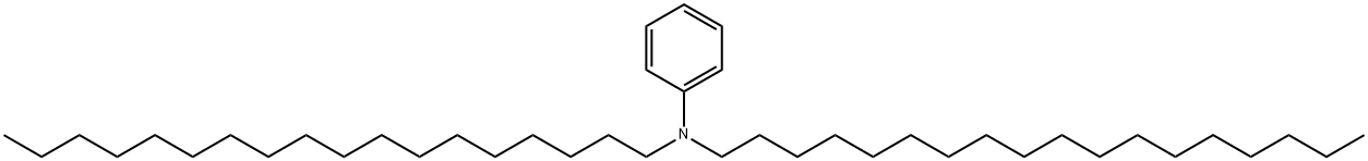 N,N-二十八烷基苯胺 结构式