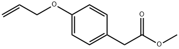 methyl 2-(4-(allyloxy)phenyl)acetate 结构式