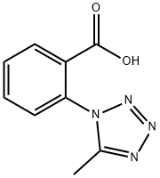 2-(5-methyl-1H-tetraazol-1-yl)benzoic acid 结构式