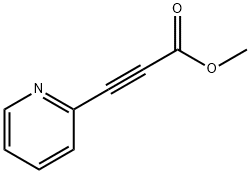 3-(2-吡啶基)丙炔酸甲酯 结构式