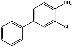 3-氯-4-氨基联苯 结构式