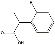 2-(2-氟苯基)丙酸 结构式