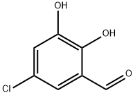 5-氯-2,3-二羟基苯甲醛 结构式