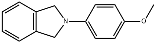 2-(4-甲氧基苯基)异二氢吲哚 结构式