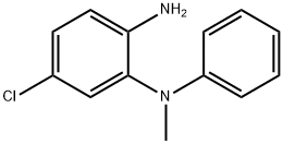 5-Chloro-N1-methyl-N1-phenylbenzene-1,2-diamine 结构式