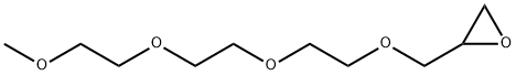2-((2-(2-(2-甲氧基乙氧基)乙氧基)乙氧基)甲基)环氧乙烷 结构式