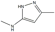 N,3-dimethyl-1H-pyrazol-5-amine 结构式