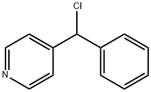 4-(氯(苯基)甲基)吡啶 结构式